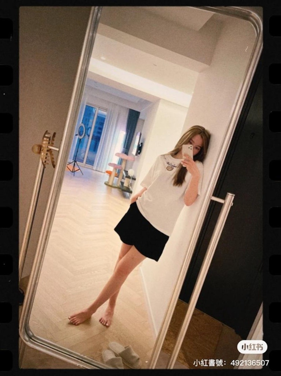 傅穎早前曾分享過自己上海住所的室內裝修。